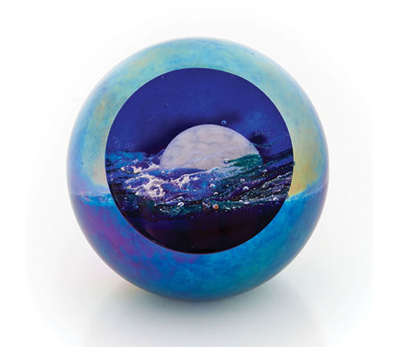 Goodnight Moon Paperweight by Glass Eye Studio